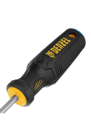 Отвертка SL6x150 мм, CrV, трехкомпонентная рукоятка Denzel