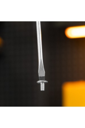 Отвертка, SL6x150 мм, S2, 3к рукоятка Denzel