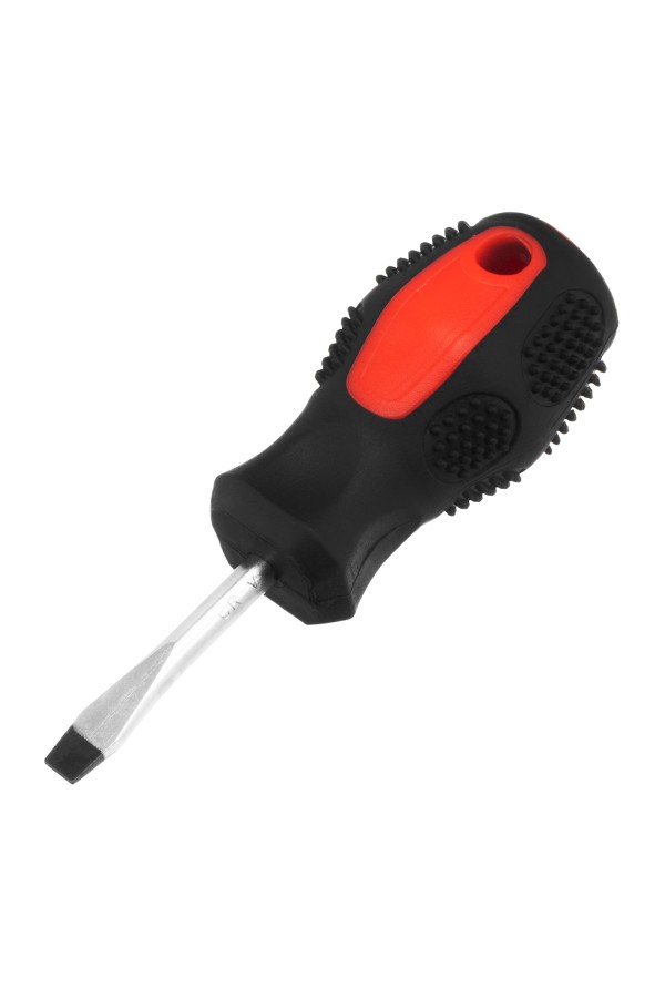 Отвертка Anti-Slip, SL5 х 38 мм, CrV, двухкомпонентная рукоятка Matrix