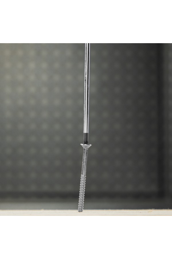 Отвертка PZ0x75 мм, CrV, трехкомпонентная рукоятка Denzel