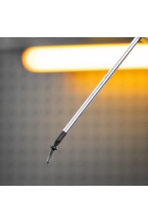 Отвертка, PZ0x75 мм, S2, 3к рукоятка Denzel