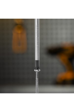 Отвертка PZ2x100 мм, CrV, трехкомпонентная рукоятка Denzel