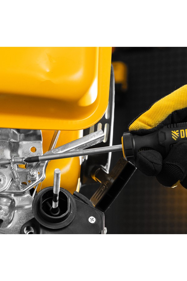 Отвертка, PZ2x100 мм, S2, 3к рукоятка Denzel