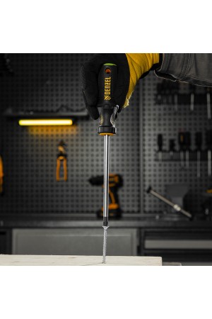 Отвертка PZ3x150 мм, CrV, трехкомпонентная рукоятка Denzel