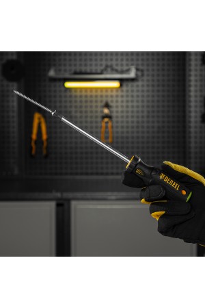 Отвертка PZ3x150 мм, CrV, трехкомпонентная рукоятка Denzel