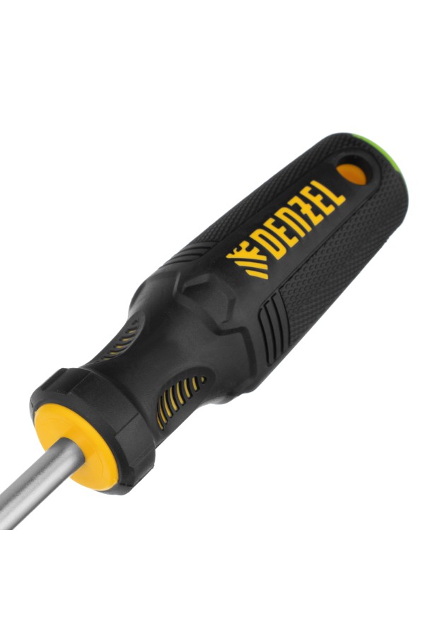 Отвертка PZ3x150 мм, CrV, трехкомпонентная рукоятка Denzel