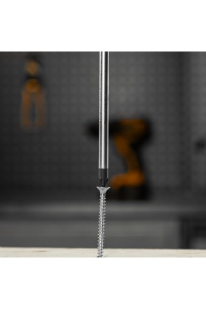 Отвертка PZ3x150 мм, CrV, трехкомпонентная рукоятка Denzel