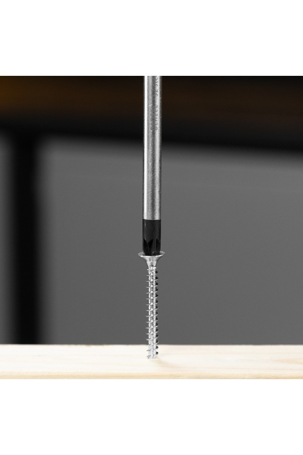 Отвертка, PZ3x150 мм, S2, 3к рукоятка Denzel