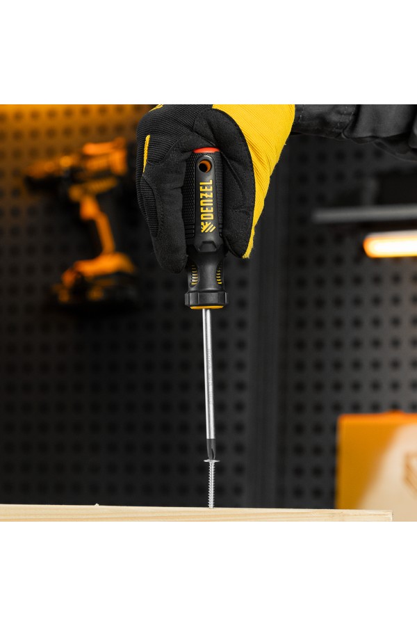 Набор отвёрток, 2 шт., PH+SL, S2, 3к рукоятка Denzel