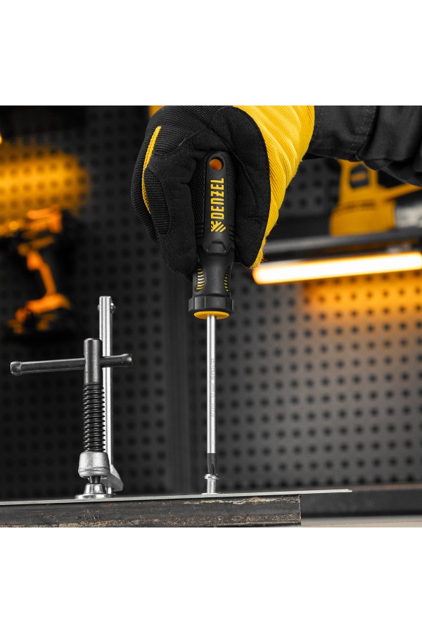 Набор отвёрток, 2 шт., PH+SL, S2, 3к рукоятка Denzel