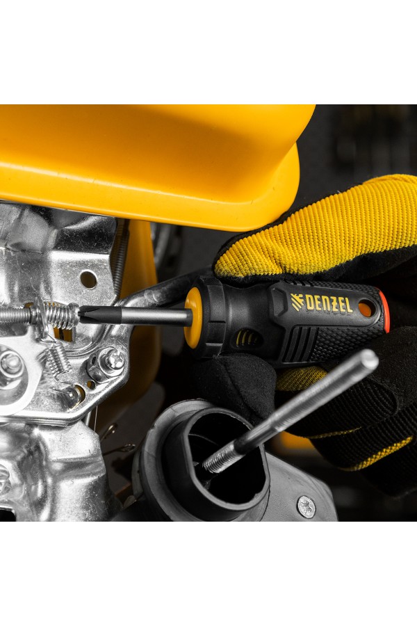 Набор отверток на полке, 8 шт., PH+SL, S2, 3к рукоятка Denzel