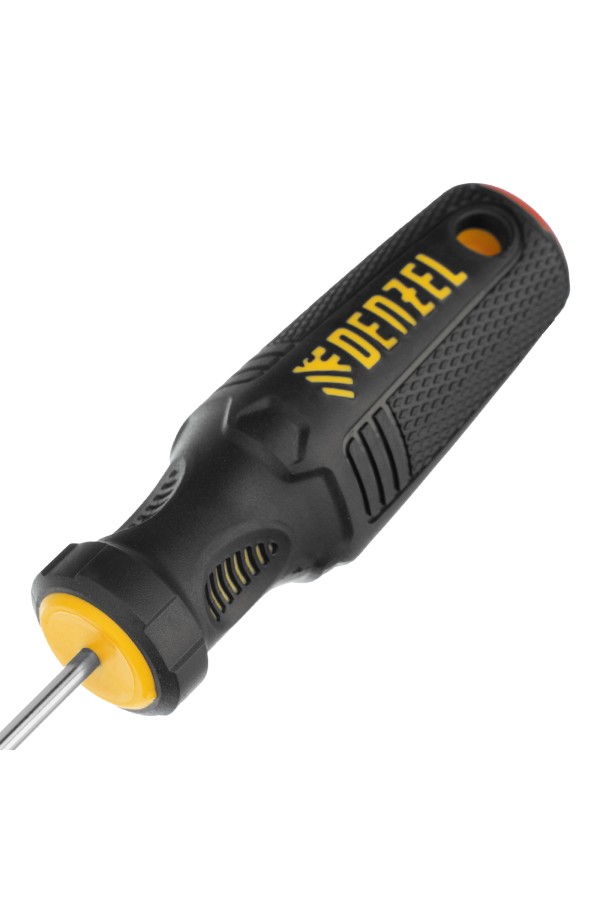 Набор отверток, 5 пр., CrV, трехкомпонентная рукоятка Denzel