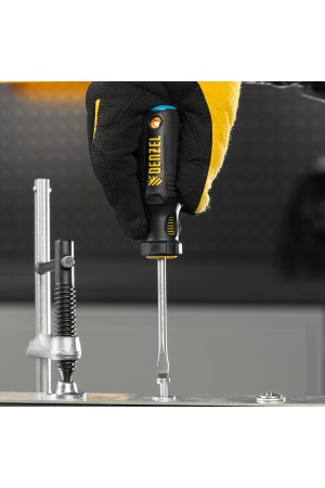 Набор отверток, 5 шт., PH+SL, S2, 3к рукоятка Denzel