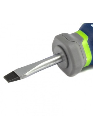 Отвертка SL6 х 38 мм, CrV, четырехкомпонентная рукоятка Сибртех