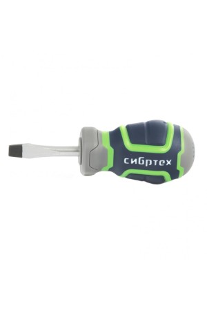 Отвертка SL6 х 38 мм, CrV, четырехкомпонентная рукоятка Сибртех