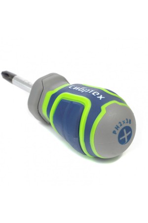 Отвертка PH2 х 38 мм, CrV, четырехкомпонентная рукоятка Сибртех