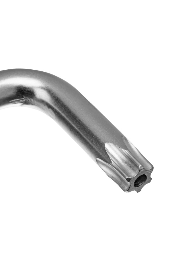 Набор ключей имбусовых Torx , 9 шт, T10-T50, CrV, коротких, с сатинированным покрытием Matrix