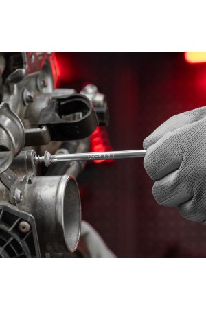 Набор ключей имбусовых Torx , 9 шт, T10-T50, CrV, коротких, с сатинированным покрытием Matrix