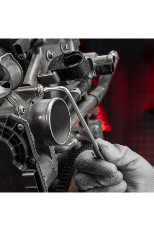 Набор ключей имбусовых Torx , 9 шт, T10-T50, CrV, экстра-длинные с сатинированным покрытием Matrix