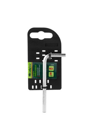 Ключ имбусовый HEX, 5 мм, 45x, закаленный, никель Сибртех