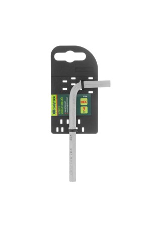 Ключ имбусовый HEX, 7 мм, 45x, закаленный, никель Сибртех