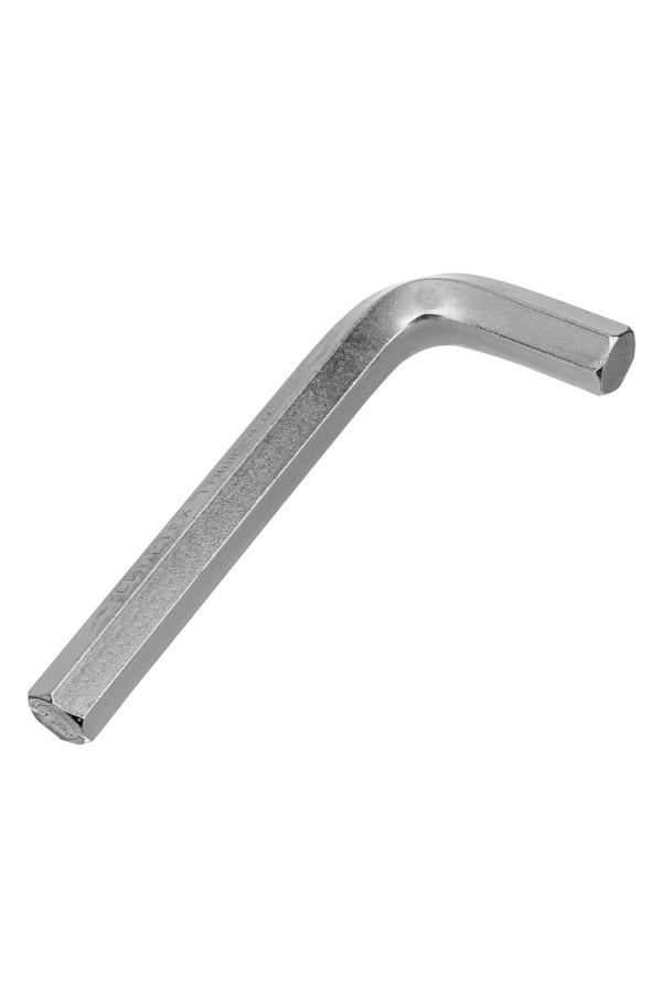 Ключ имбусовый  HEX, 17 мм, 45x, закаленный, никель Сибртех