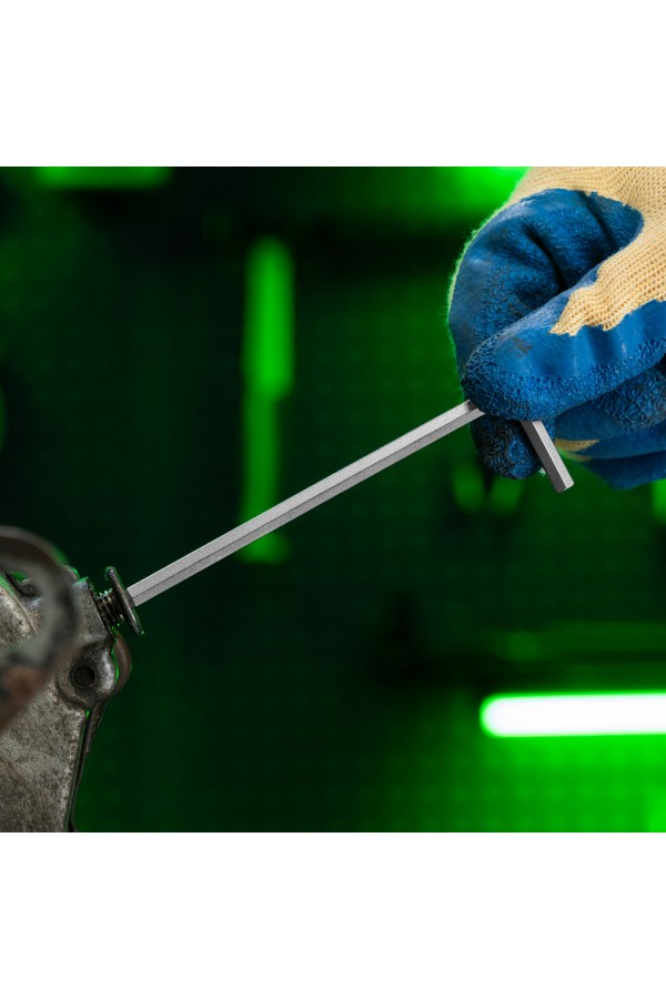 Набор ключей имбусовых, HEX, 1,5-10 мм, CrV, 9 шт., удлиненные, с шаром Сибртех