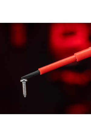 Отвертка Insulated, SL3 x 80 мм, CrMo, до 1000 В, двухкомпонентная рукоятка Matrix Professional