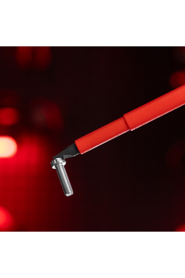 Отвертка Insulated, SL6.5 x 150 мм, CrMo, до 1000 В, двухкомпонентная рукоятка Matrix Professional