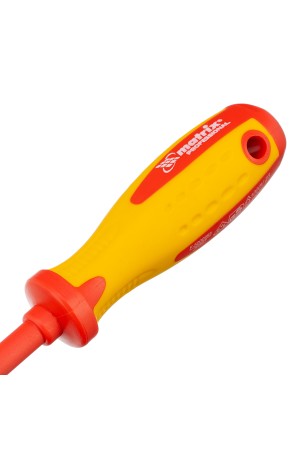 Отвертка Insulated, PH1 x 75 мм, CrMo, до 1000 В, двухкомпонентная рукоятка Matrix Professional