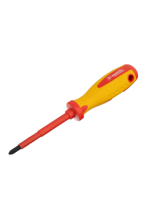 Отвертка Insulated, PH2 x 100 мм, CrMo, до 1000 В, двухкомпонентная рукоятка Matrix Professional