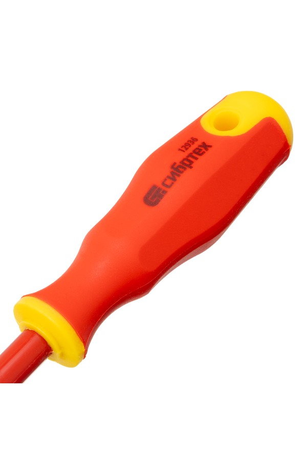 Набор отверток диэлектрических до 1000 В, 7 шт, тестер, CrV, двухкомпонентные рукоятки Сибртех