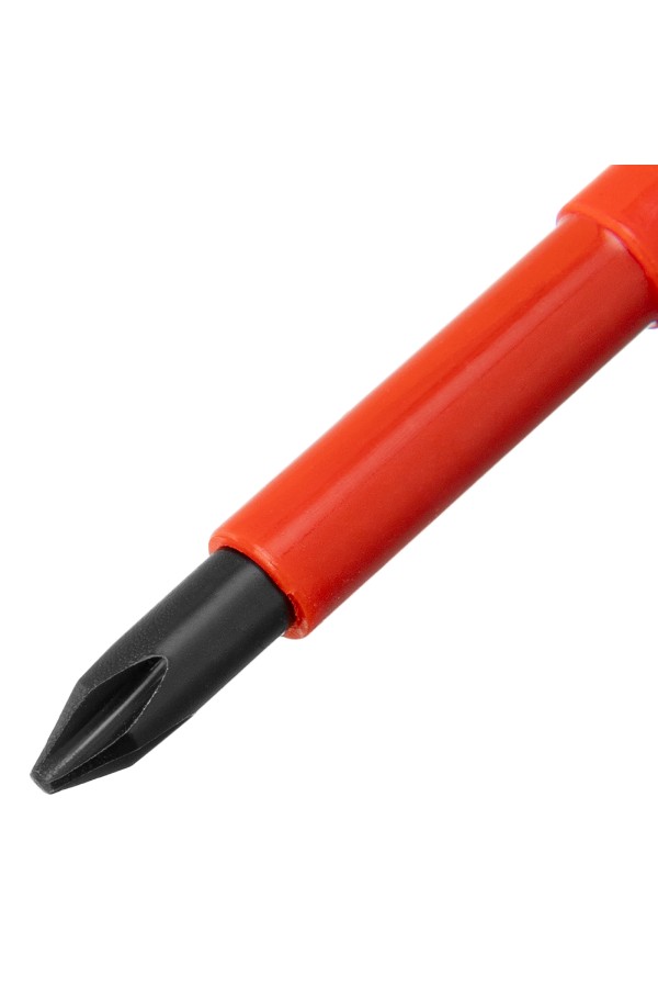 Набор отверток диэлектрических до 1000 В, 5 шт, тестер, CrV, двухкомпонентные рукоятки Сибртех