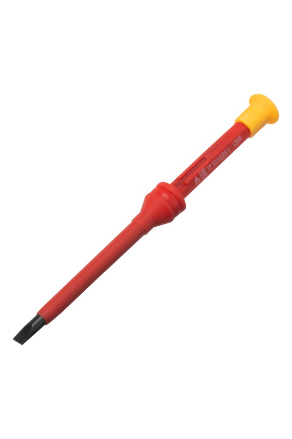 Отвертка со сменными жалами, диэлектрическая до 1000 В, 9 предметов, CrV Сибртех