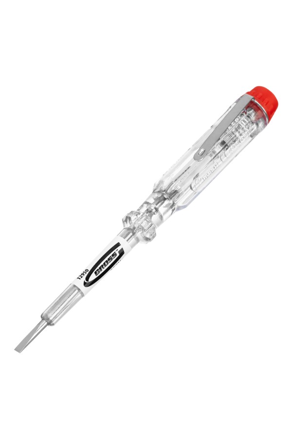 Набор отверток диэлектрических до 1000 В, 8 шт, тестер, CrMo, двухкомпонентные рукоятки Gross