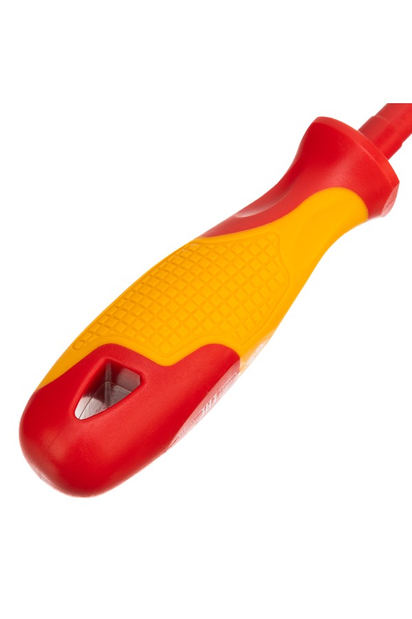 Набор отверток диэлектрических до 1000 В, 8 шт, тестер, CrMo, двухкомпонентные рукоятки Gross