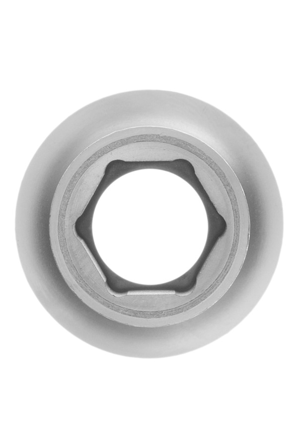 Головка торцевая, 10 мм, шестигранная, CrV, под квадрат 1/2, хромированная Matrix