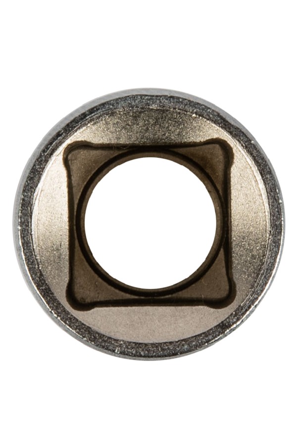 Головка торцевая, 12 мм, шестигранная, CrV, под квадрат 1/2, хромированная Matrix