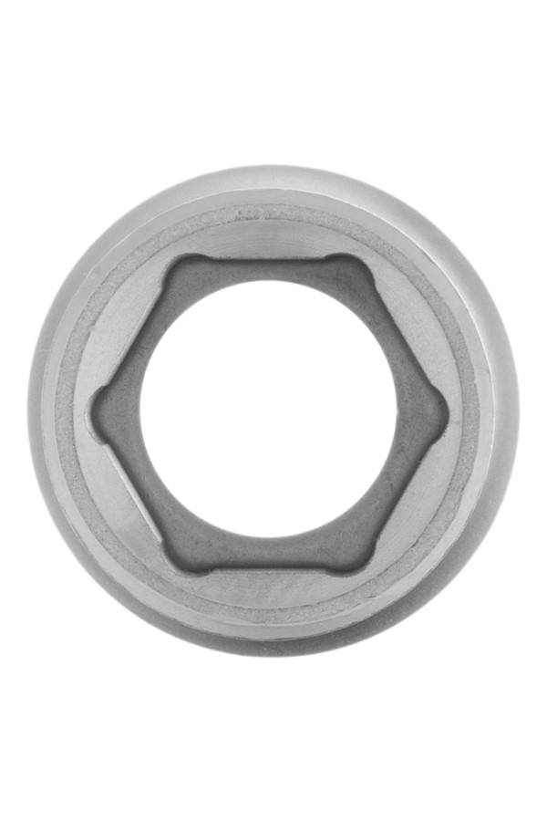 Головка торцевая, 13 мм, шестигранная, CrV, под квадрат 1/2, хромированная Matrix