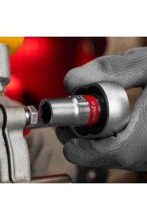 Головка торцевая, 14 мм, шестигранная, CrV, под квадрат 1/2, хромированная Matrix