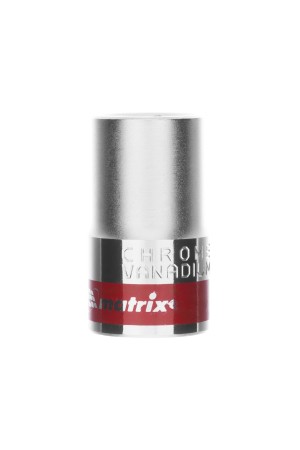 Головка торцевая, 14 мм, шестигранная, CrV, под квадрат 1/2, хромированная Matrix