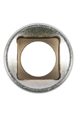 Головка торцевая, 15 мм, шестигранная, CrV, под квадрат 1/2, хромированная Matrix