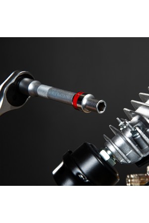 Головка торцевая, 15 мм, шестигранная, CrV, под квадрат 1/2, хромированная Matrix