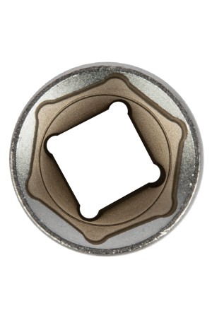 Головка торцевая, 21 мм, шестигранная, CrV, под квадрат 1/2, хромированная Matrix