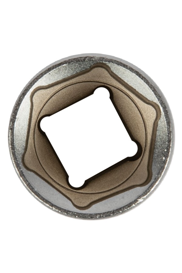 Головка торцевая, 21 мм, шестигранная, CrV, под квадрат 1/2, хромированная Matrix