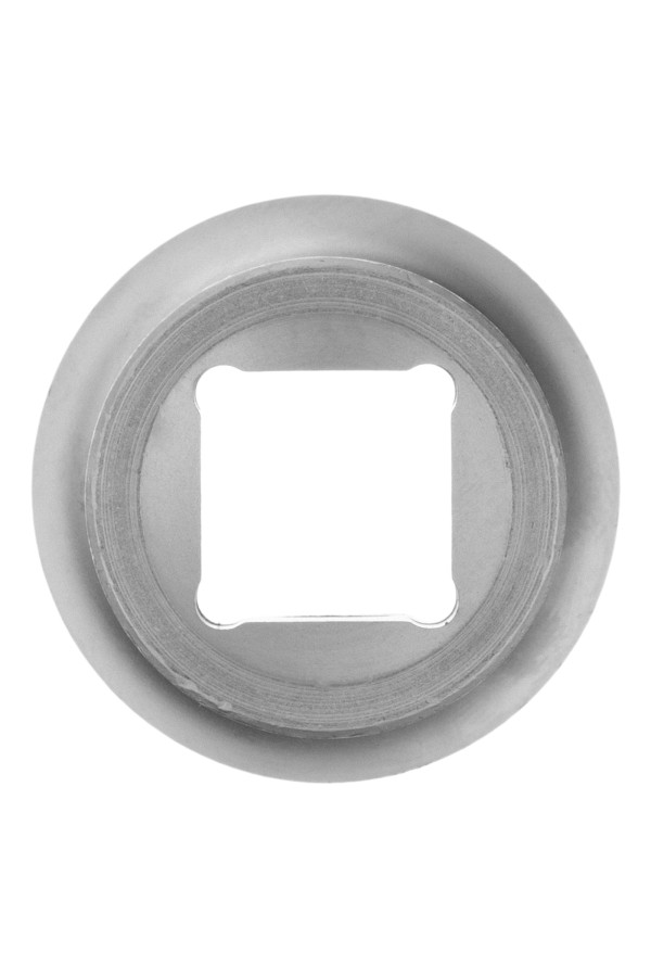 Головка торцевая, 23 мм, шестигранная, CrV, под квадрат 1/2, хромированная Matrix