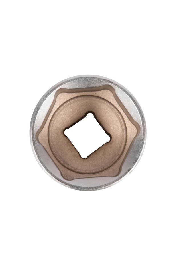 Головка торцевая, 32 мм, шестигранная, CrV, под квадрат 1/2, хромированная Matrix