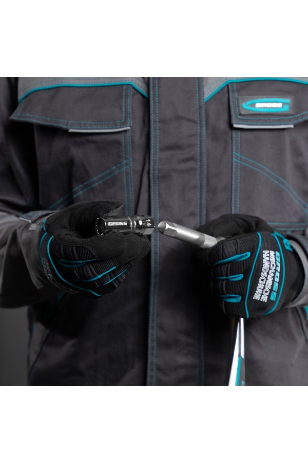 Головка торцевая свечная, магнитная, двенадцатигранная, 14 мм, под квадрат 1/2 Gross