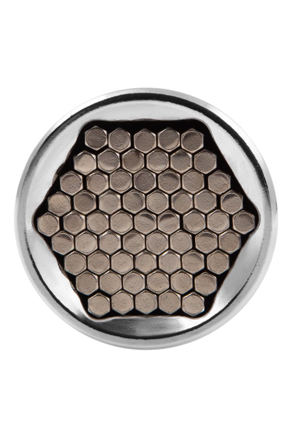 Головка торцевая многоразмерная 11-32 мм, под квадрат 1/2, CrV, хромированная Gross