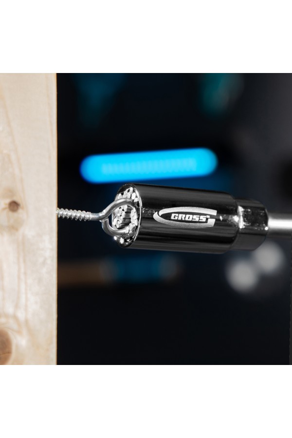 Головка торцевая многоразмерная, CrV, 6-21 мм, под квадрат 3/8, CrV, хромированная Gross